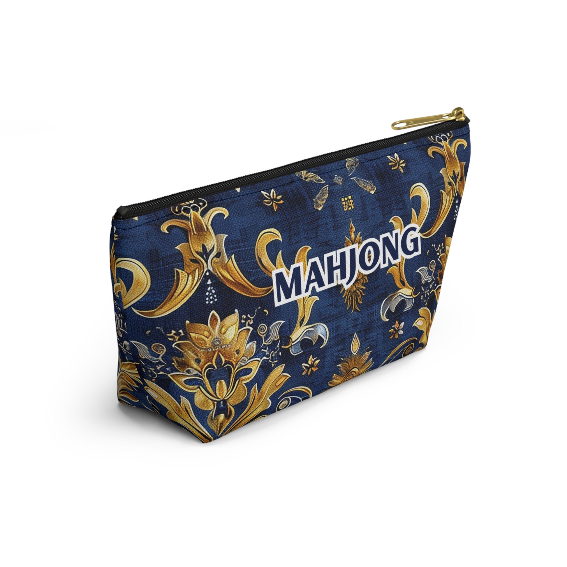 Hints of Gold Kaleidoscopic Mahjong Pouch