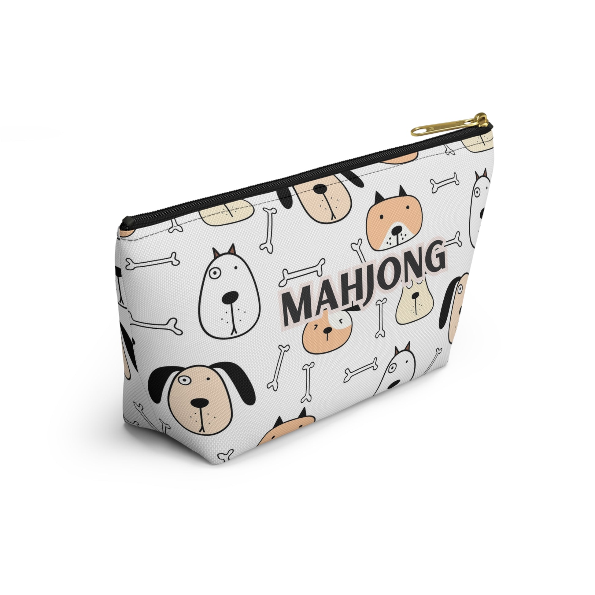 Cute and Fun Puppy Dog Mahjong Pouch for Easy Storage