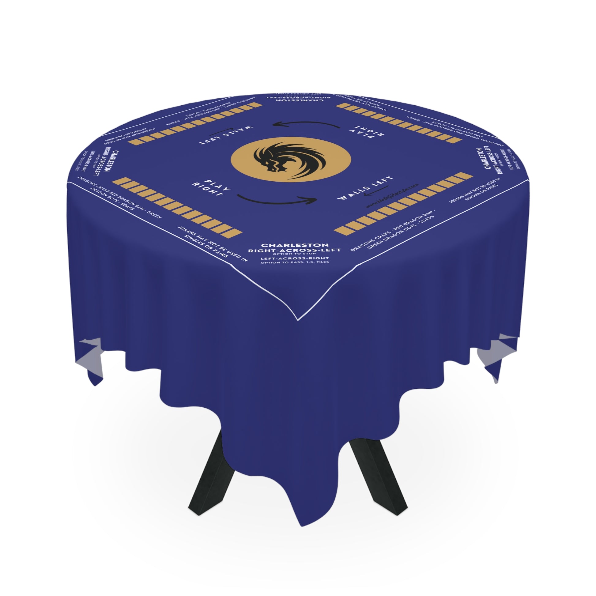Blue with Gold Logo