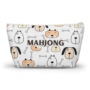 Cute and Fun Puppy Dog Mahjong Pouch for Easy Storage
