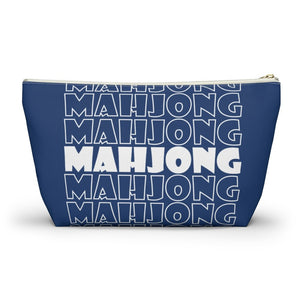Blue Mahjong Pouch