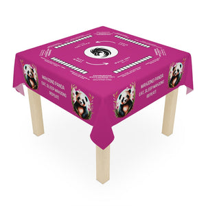 Customizable Panda Mahjong Tablecloth Easy-to-Read Instructions