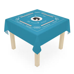 Mahjong Mat with Instructions - Mahjong Tablecloth Size 55 x 55, Mahjong with Rules, great for beginners learning how to play