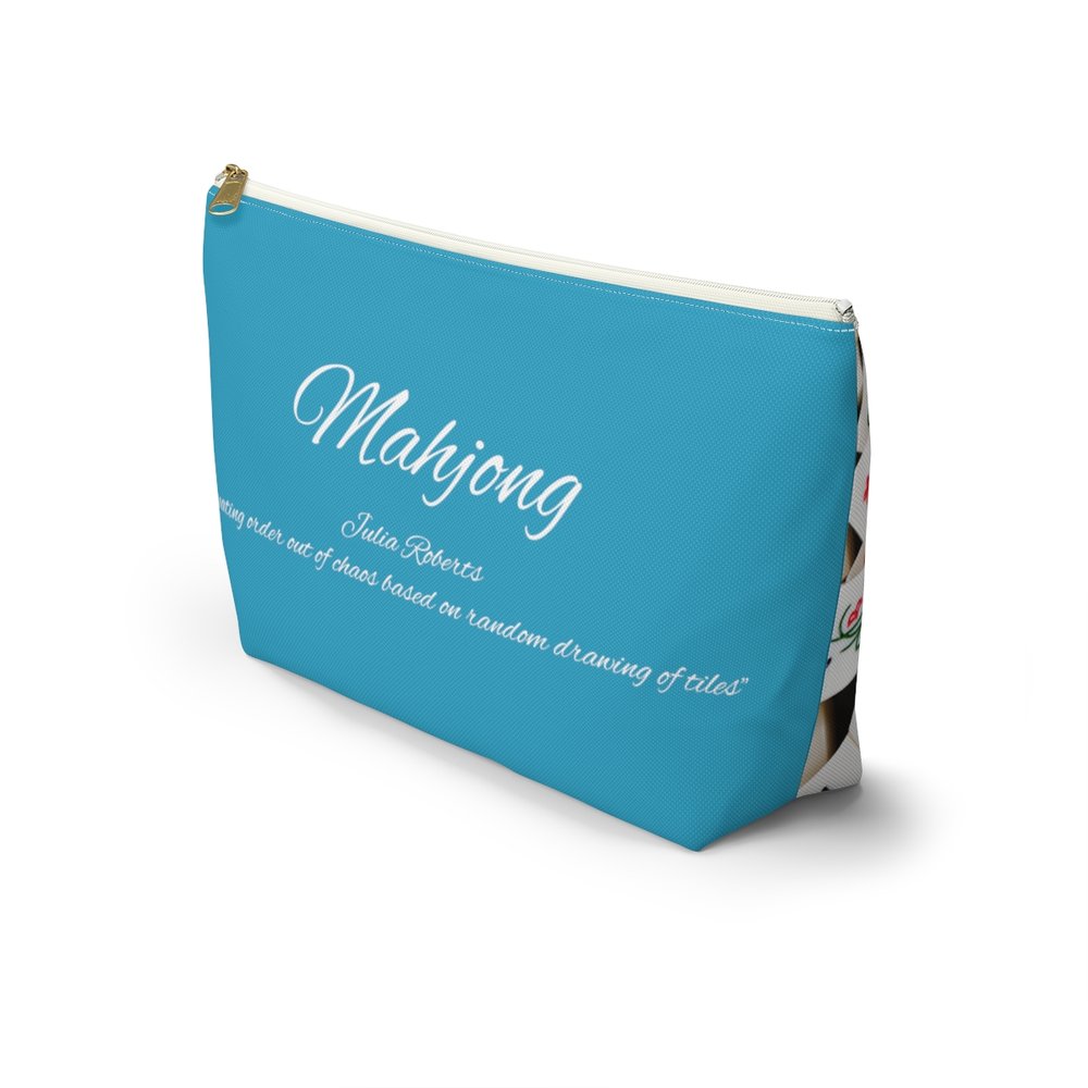 Blue Accessory Pouch