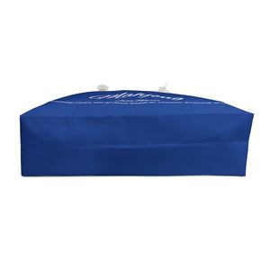 Blue Mahjong Tote Bag
