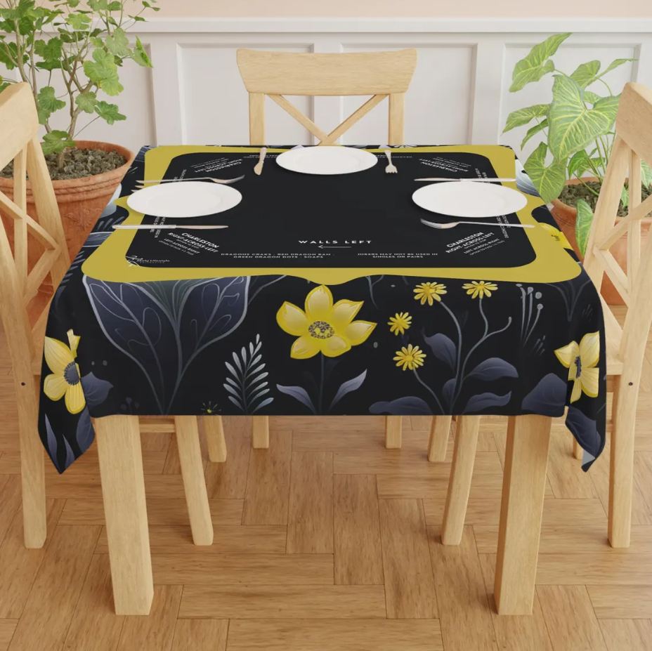 Halloween Themed Mahjong Tablecloth - Perfect for Events, Mahjong Games, and Halloween Parties 4