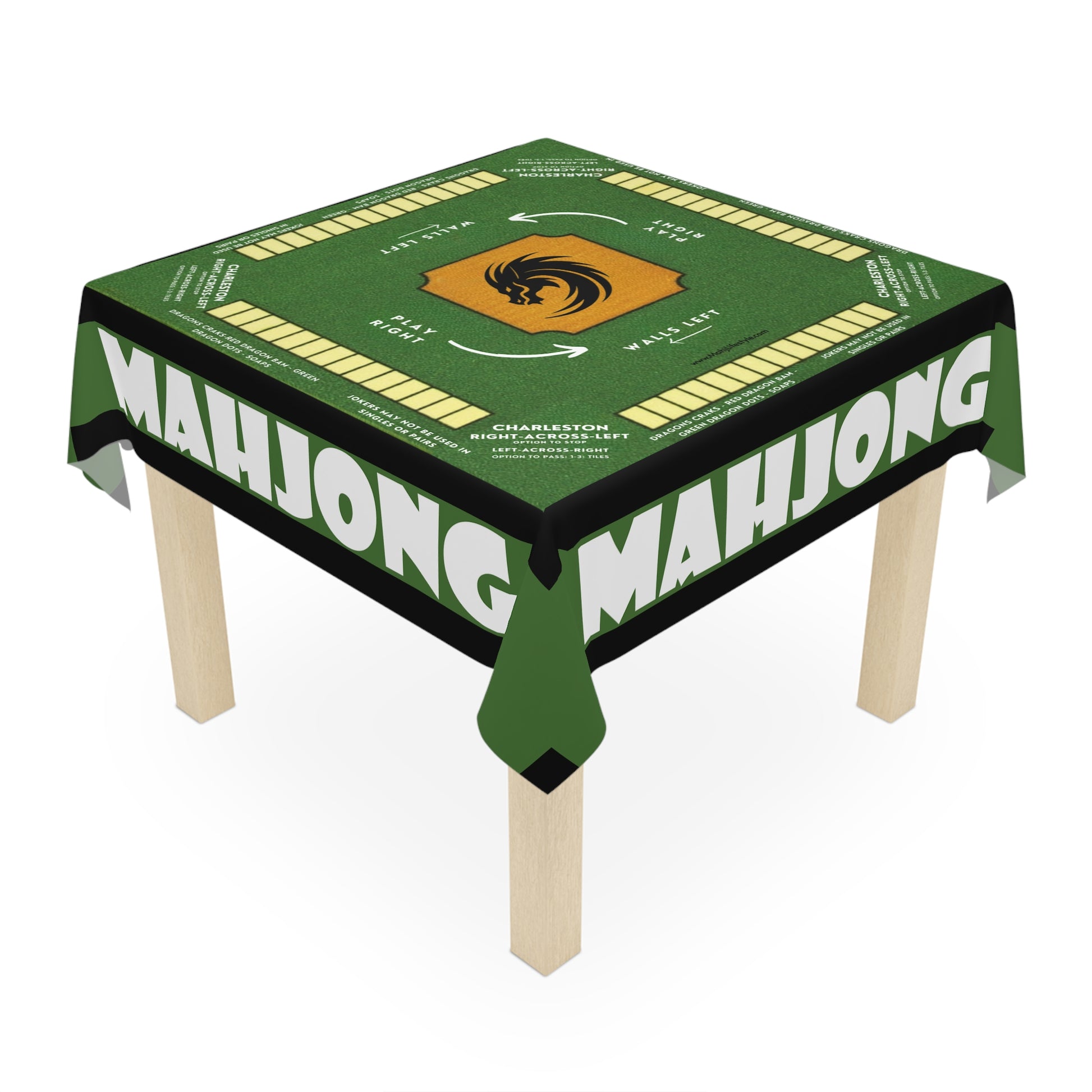 Green Mahjong Design