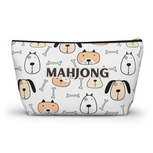 Cute and Fun Puppy Dog Mahjong Pouch for Easy Storage