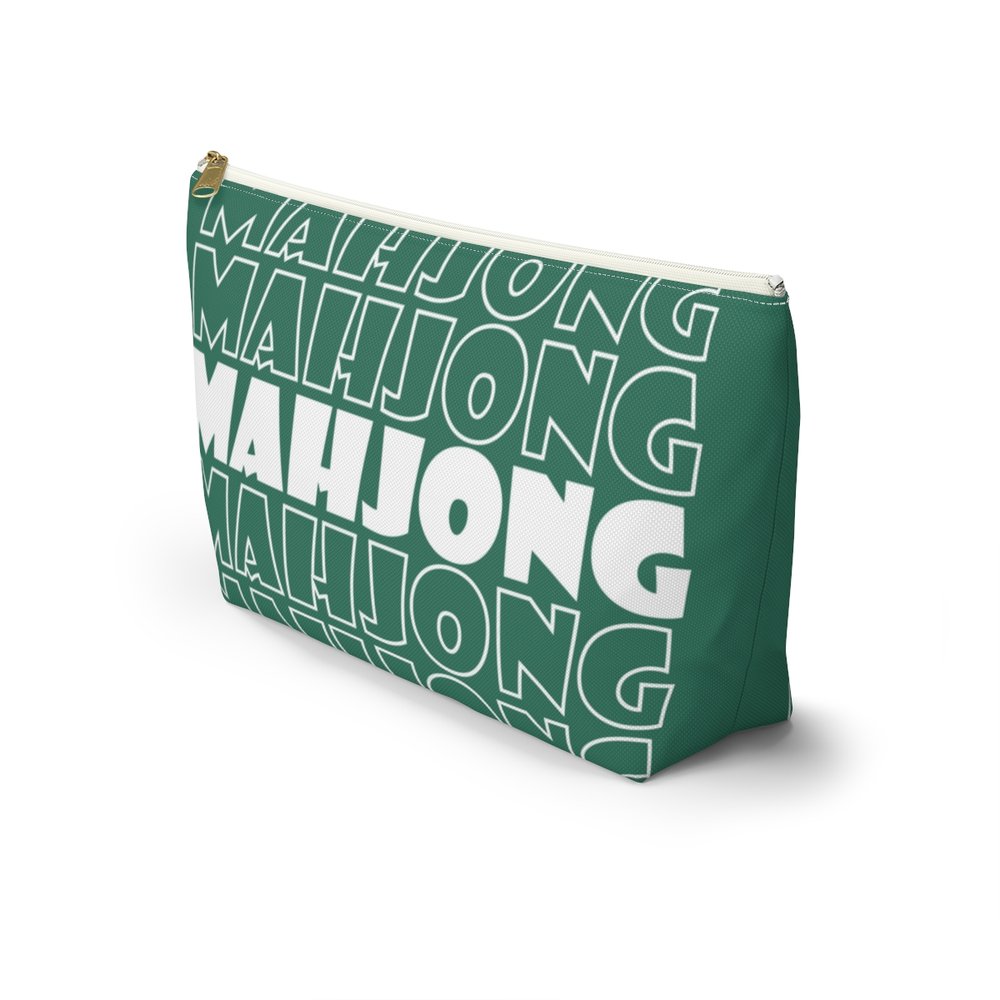 Green Mahjong Pouch