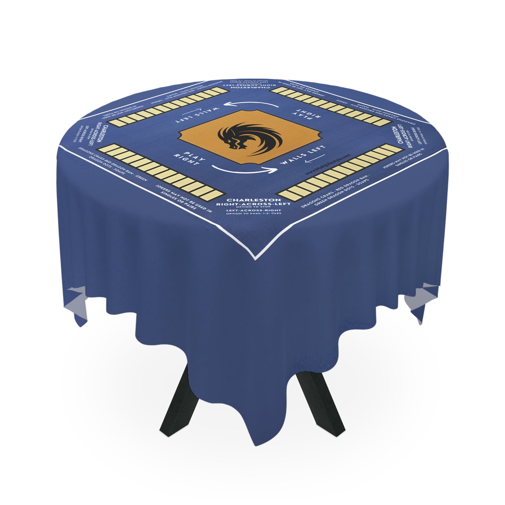 Blue with Gold Logo