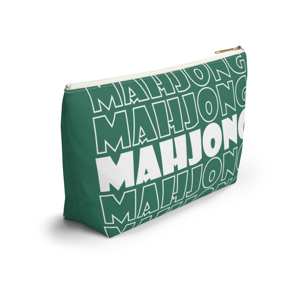 Green Mahjong Pouch