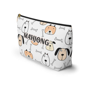 Cute and Fun Puppy Dog Mahjong Pouch for Easy Storage