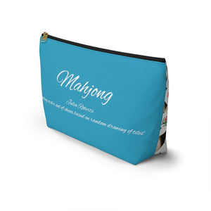 Blue Accessory Pouch