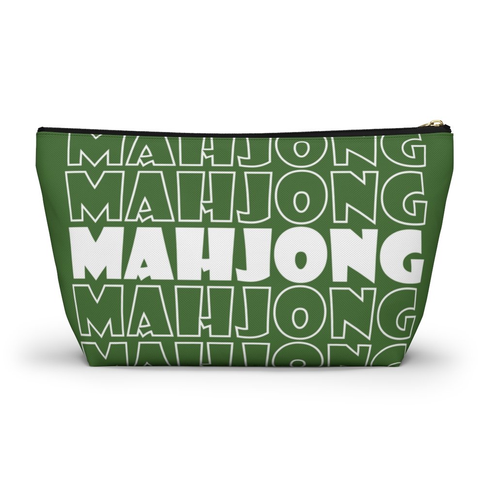 Green Mahjong Pouch