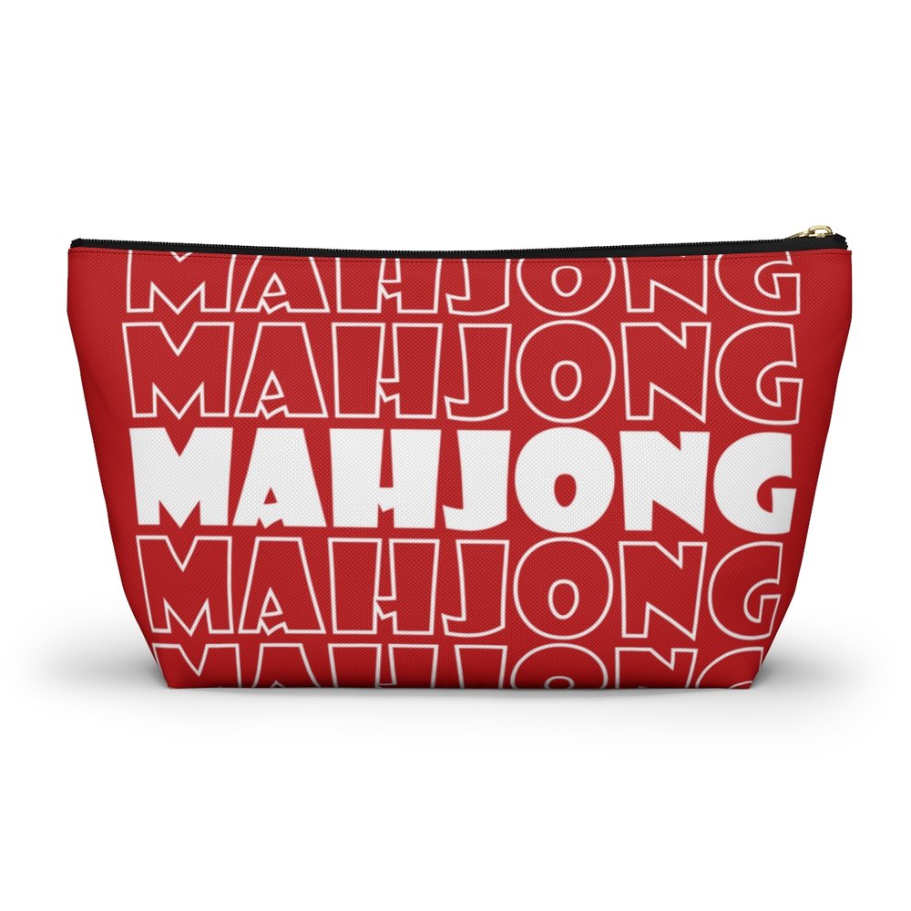 Red Mahjong Pouch