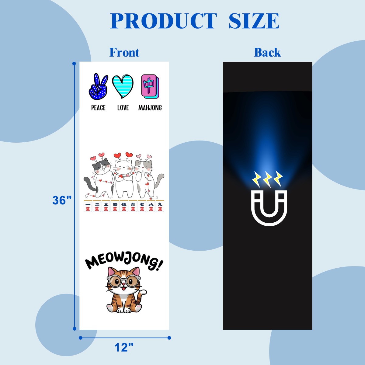 School Locker Magnetic Wallpaper 2 pcs