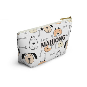 Cute and Fun Puppy Dog Mahjong Pouch for Easy Storage
