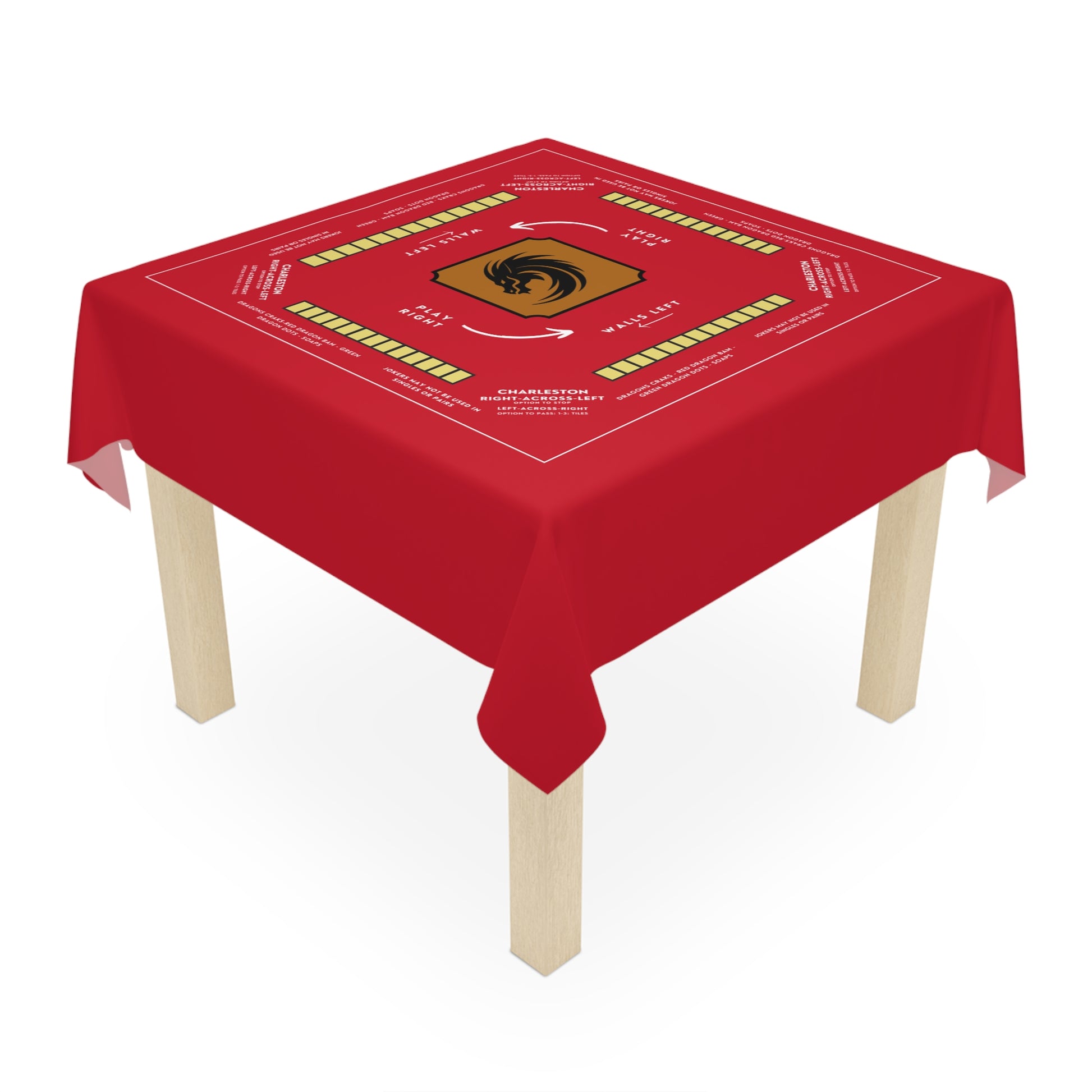Red with Gold Logo