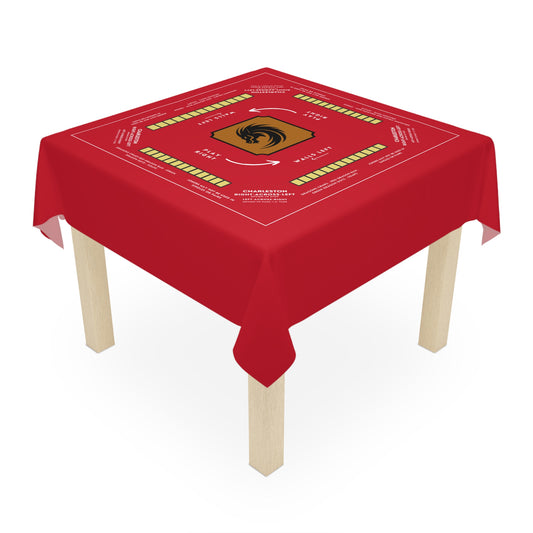 Red with Gold Logo