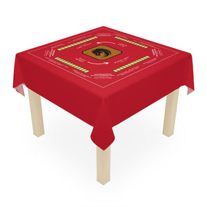 Red with Gold Logo