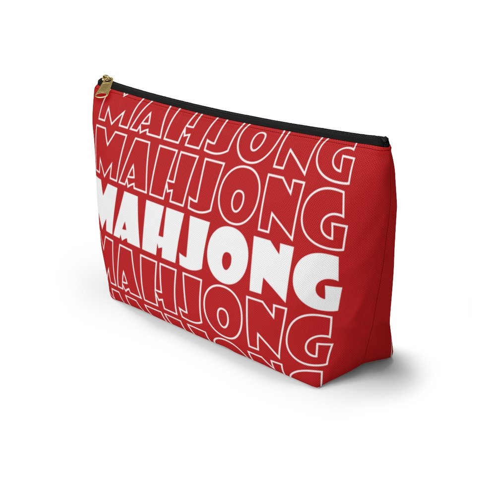 Red Mahjong Pouch