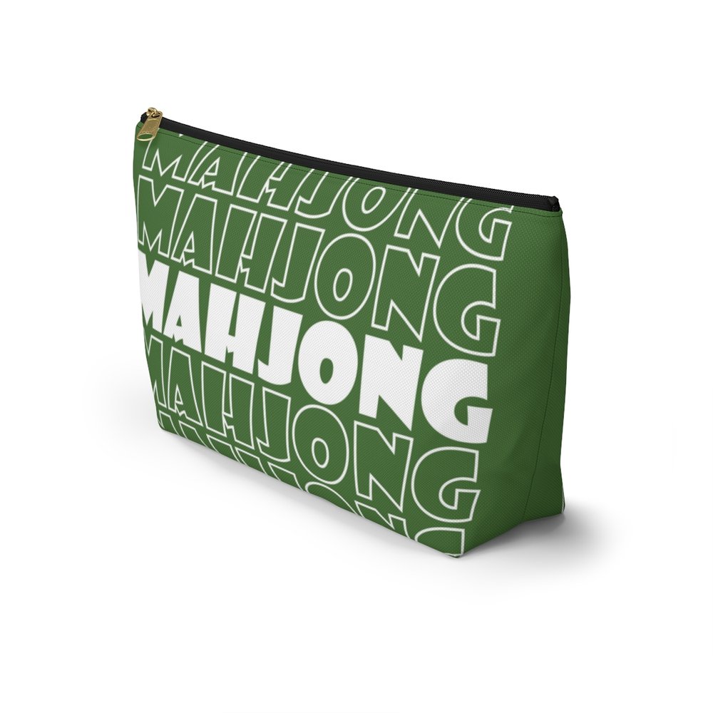 Green Mahjong Pouch