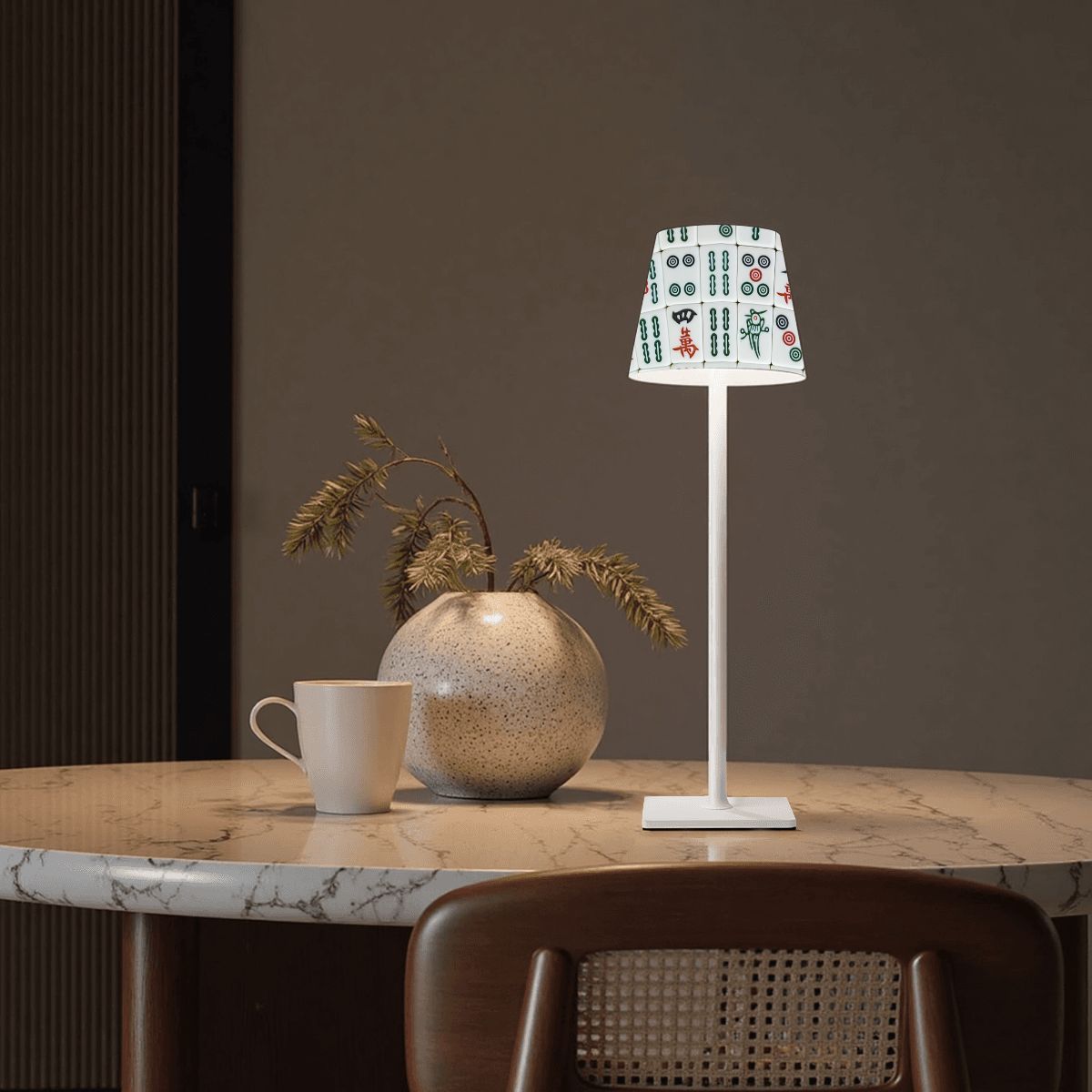 Rechargeable Mahjong Tile Accent Lamp