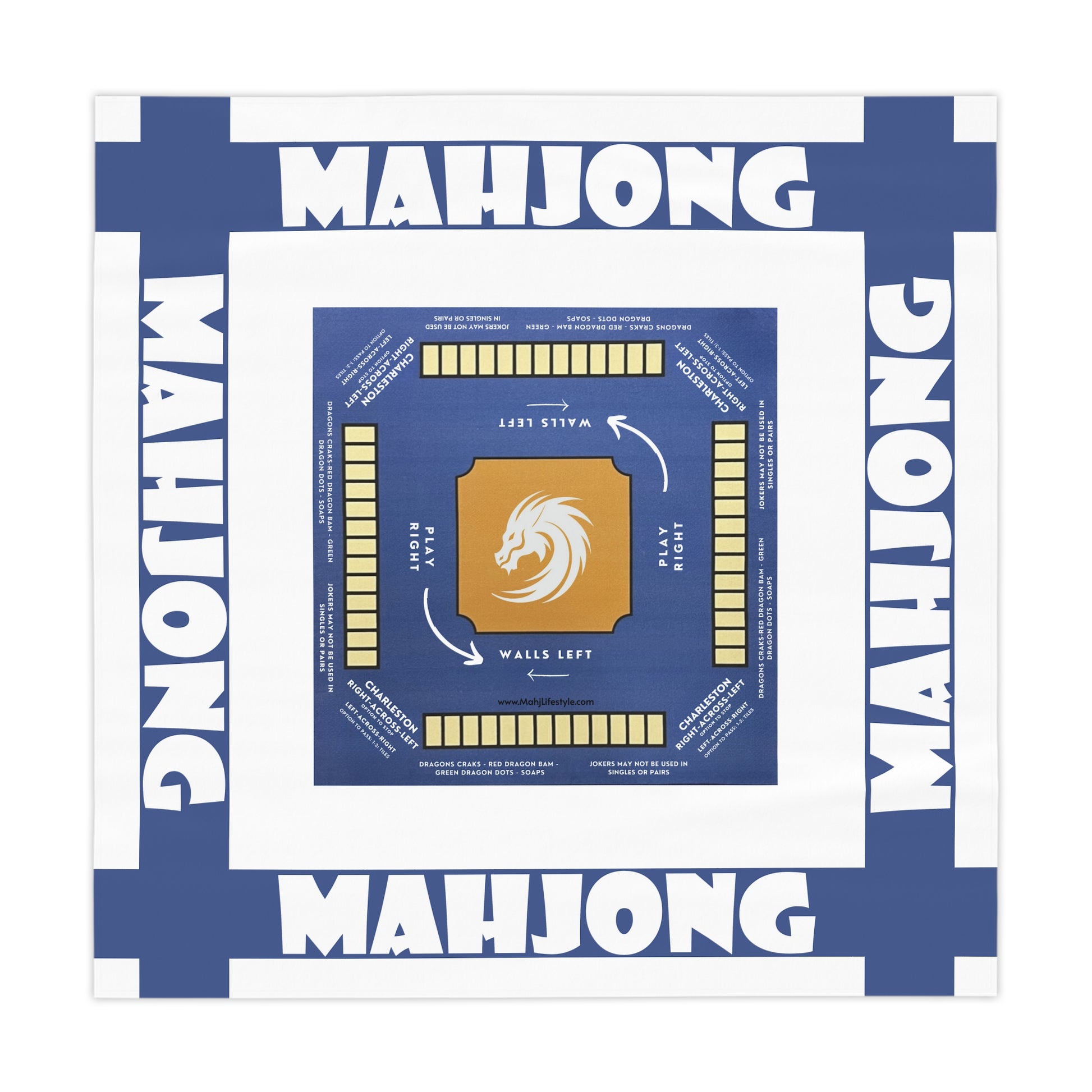 White/Blue Mahjong