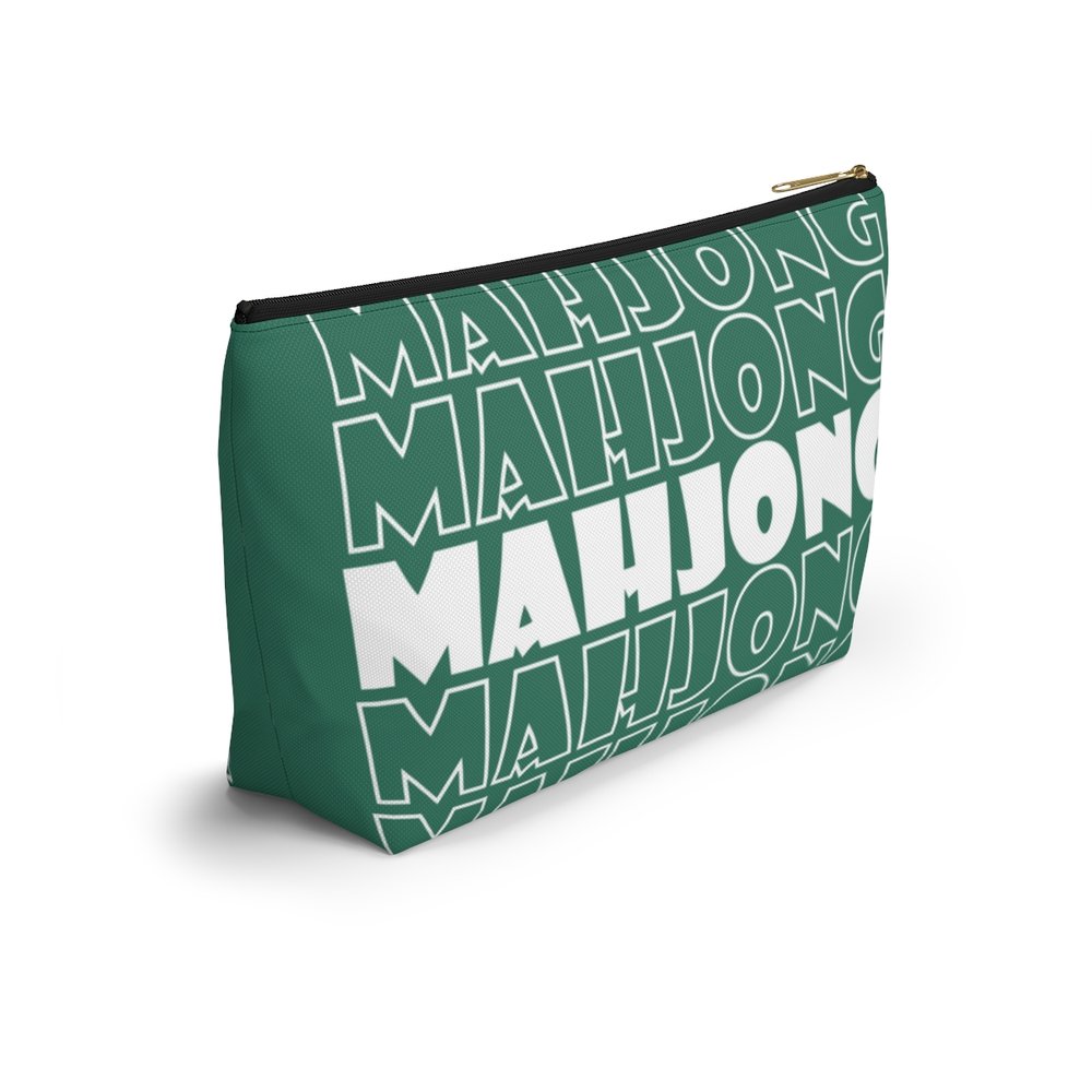Green Mahjong Pouch