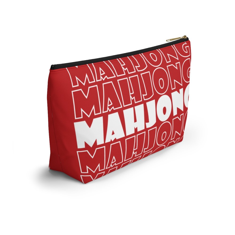 Red Mahjong Pouch