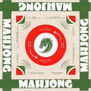 Elegant Mahjong Tablecloth - Perfect for Chinese and American Mahjong Players