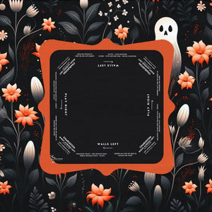 Halloween Mahjong Instructional Tablecloth - Perfect for Events, Mahjong Games, and Halloween Parties