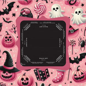 Halloween Mahjong Instructional Tablecloth - Perfect for Events, Mahjong Games, and Halloween Parties
