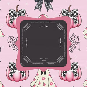 Halloween Mahjong Instructional Tablecloth - Perfect for Events, Mahjong Games, and Halloween Parties