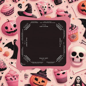 Halloween Mahjong Instructional Tablecloth - Perfect for Events, Mahjong Games, and Halloween Parties