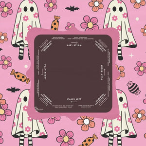 Mahjong Tablecloth with Rules, Halloween Mahjong Instructional Tablecloth - Halloween Parties