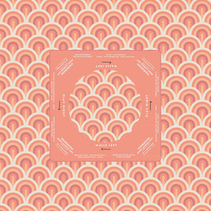 Peach Design Mahjong Tablecloth - Perfect for Mahjong Enthusiasts and Game Nights