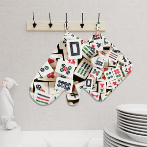 Oven Mitts and Pot Holders Sets (Right Hand)