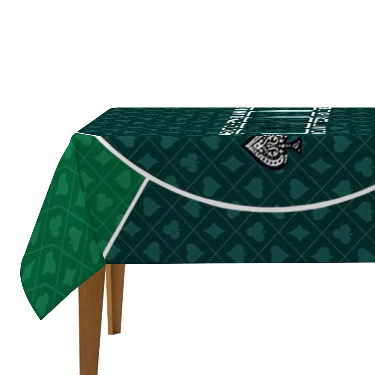 Green Gameplay Tablecloth | Classic Game Table Design