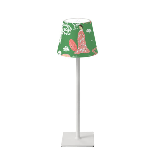LED Cordless Table Lamp 9 Chinoiserie Red White (4)