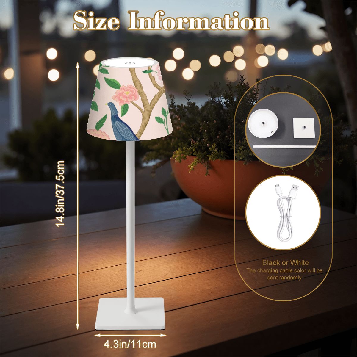 LED Cordless Table Lamp