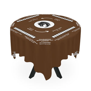Mahjong Mat with Instructions - Mahjong Tablecloth Size 55 x 55, Mahjong with Rules, great for beginners learning how to play