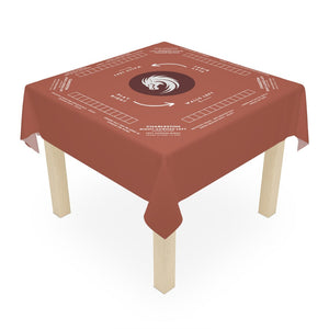 Mahjong Mat with Instructions - Mahjong Tablecloth Size 55 x 55, Mahjong with Rules, great for beginners learning how to play