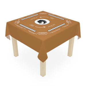 Mahjong Mat with Instructions - Mahjong Tablecloth Size 55 x 55, Mahjong with Rules, great for beginners learning how to play