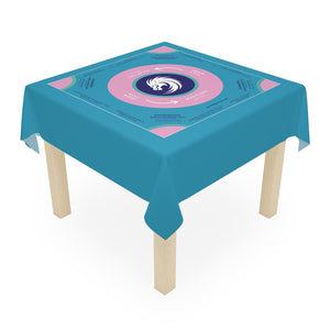 Colorful Cotton Candy Mahjong Tablecloth - Handmade for Mahjong Enthusiasts