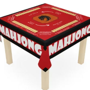 Mahjong Tablecloth, Rules and Instructions, Game Board (55.1 x 55.1)