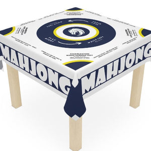 Mahjong Tablecloth, Rules and Instructions, Game Board (55.1 x 55.1)