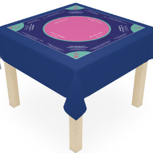 Mahjong Instructional Tablecloth, Teachers pick, make learning mahjong easy with easy-to-follow instructions,tablecloth for teaching Mahjong