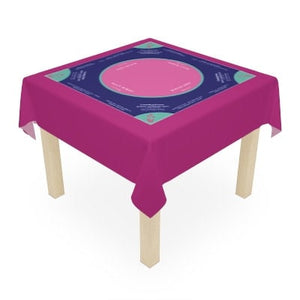 Mahjong Instructional Tablecloth, Teachers pick, make learning mahjong easy with easy-to-follow instructions,tablecloth for teaching Mahjong