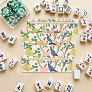 Blue Birdie Mahjong Card Line Reader (Set of 4)
